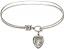 Miraculous Medal Bangle Bracelet