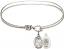 Miraculous Medal Bangle Bracelet