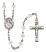 Santa Ana Engravable Rosary with Crystal Beads