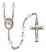 Blessed John Henry Newman Engravable Rosary with Crystal Beads