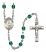 Saint Katharine Drexel Engravable Rosary with Zircon Beads