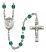 Saint Philip the Apostle Engravable Rosary with Zircon Beads