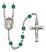 Our Lady of Peace Engravable Rosary with Zircon Beads