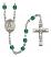 Saint Rachel Engravable Rosary with Zircon Beads