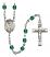 Saint Grace Engravable Rosary with Zircon Beads