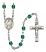 Our Lady of Africa Engravable Rosary with Zircon Beads