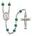 Saint James the Lesser Engravable Rosary with Zircon Beads