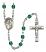 Blessed Caroline Gerhardinger Engravable Rosary with Zircon Beads