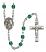 Our Lady of Assumption Engravable Rosary with Zircon Beads