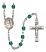 Our Lady of Czestochowa Rosary with Zircon Beads