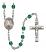 Our Lady of Good Help Engravable Rosary with Zircon Beads