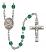 Our Lady of the Precious Blood Engravable Rosary with Zircon Beads