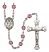 Our Lady of Knock Engravable Rosary with Amethyst Beads