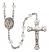 Santa Barbara Engravable Rosary with Crystal Beads