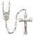 Saint Alexander Sauli Engravable Rosary with Crystal Beads