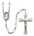 Saint Brendan the Navigator Engravable Rosary with Crystal Beads