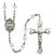 Saint Catherine Laboure Engravable Rosary with Crystal Beads