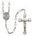 San Cristobal Engravable Rosary with Crystal Beads