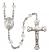 Saint Helen Engravable Rosary with Crystal Beads