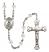 Saint Henry II Engravable Rosary with Crystal Beads