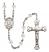 Saint John Bosco Engravable Rosary with Crystal Beads