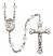 Saint Philip the Apostle Engravable Rosary with Crystal Beads