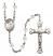 Saint Stephen the Martyr Engravable Rosary with Crystal Beads