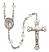 San Juan de Dios Engravable Rosary with Crystal Beads