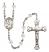 Saint Alphonsus Engravable Rosary with Crystal Beads