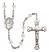 Saint John of the Cross Engravable Rosary with Crystal Beads