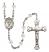 Our Lady of All Nations Engravable Rosary with Crystal Beads