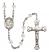 Our Lady of Lourdes Engravable Rosary with Crystal Beads