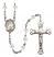 Saint Marie Magdalen Postel Engravable Rosary with Crystal Beads