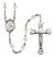 Saint Athanasius Engravable Rosary with Crystal Beads