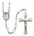 Saint Elizabeth of the Visitation Engravable Rosary with Crystal Beads