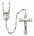 Saint Zoe of Rome Engravable Rosary with Crystal Beads