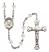 Saint Luigi Orione Engravable Rosary with Crystal Beads