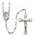 Saint Edmund Campion Engravable Rosary with Crystal Beads