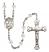 Saint John Licci Engravable Rosary with Crystal Beads