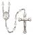 Saint Rose Philippine Duchesne Engravable Rosary with Crystal Beads