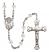 Saint Andrew Kim Taegon Engravable Rosary with Crystal Beads