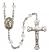 Saint Raymond of Penafort Engravable Rosary with Crystal Beads