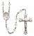 Sts. Peter & Paul Engravable Rosary with Crystal Beads