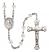 Saint Lydia Purpuraria Engravable Rosary with Crystal Beads