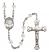 Saint Mary Mackillop Engravable Rosary with Crystal Beads