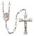 Saint Fidelis Engravable Rosary with Crystal Beads