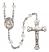 Saint Peter Claver Engravable Rosary with Crystal Beads