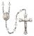 Saint Norbert of Xanten Engravable Rosary with Crystal Beads