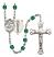 Sts. Cosmas & Damian and Doctors Rosary with Zircon Beads