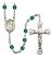 Maria Stein Engravable Rosary with Zircon Beads